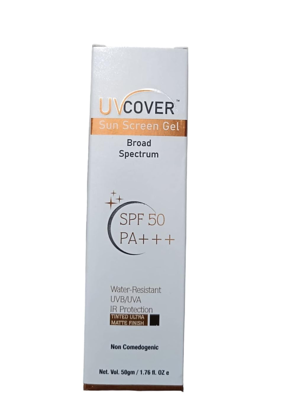 Uvcover Sunscreen for All Skin Types Spf 50+ Gel 50 Gm - Review, Price and Buying Guide