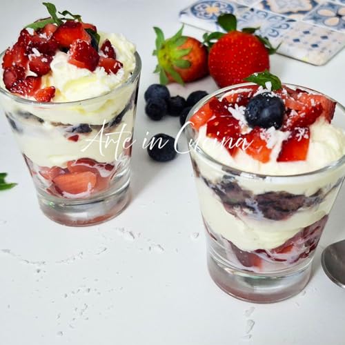 COPPETTE FRAGOLE MIRTILLI e COCCO