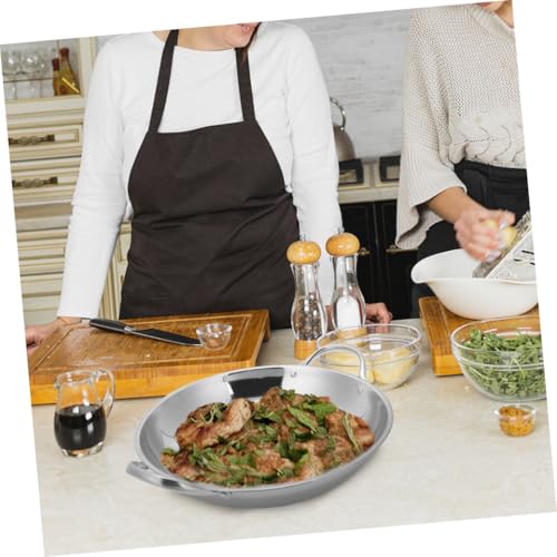 Wok de cocina Cabilock de acero inoxidable con doble mango miniatura 5