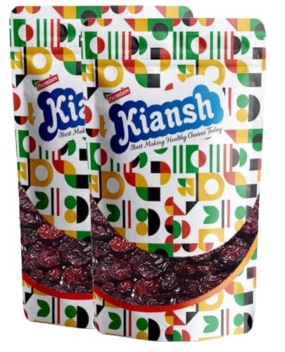 Image of Kiansh Dry fruits Nuts And Seeds (Dried Cranberry Whole, 500g)