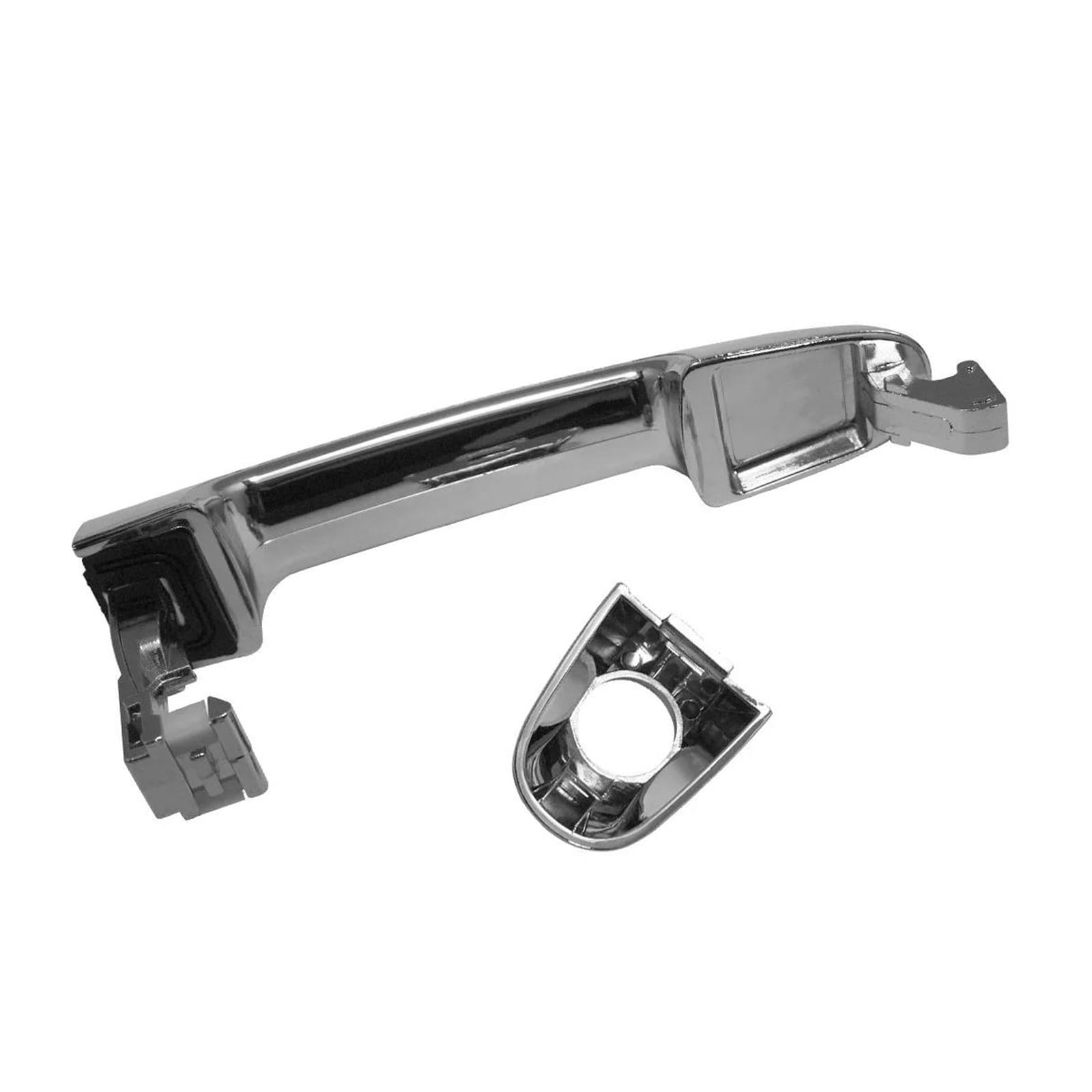 DEHIWI Maniglie interne per portiere Maniglia Esterna Esterna Per Porta Anteriore Sinistra In Plastica Argento Per Elantra 82651-2H000