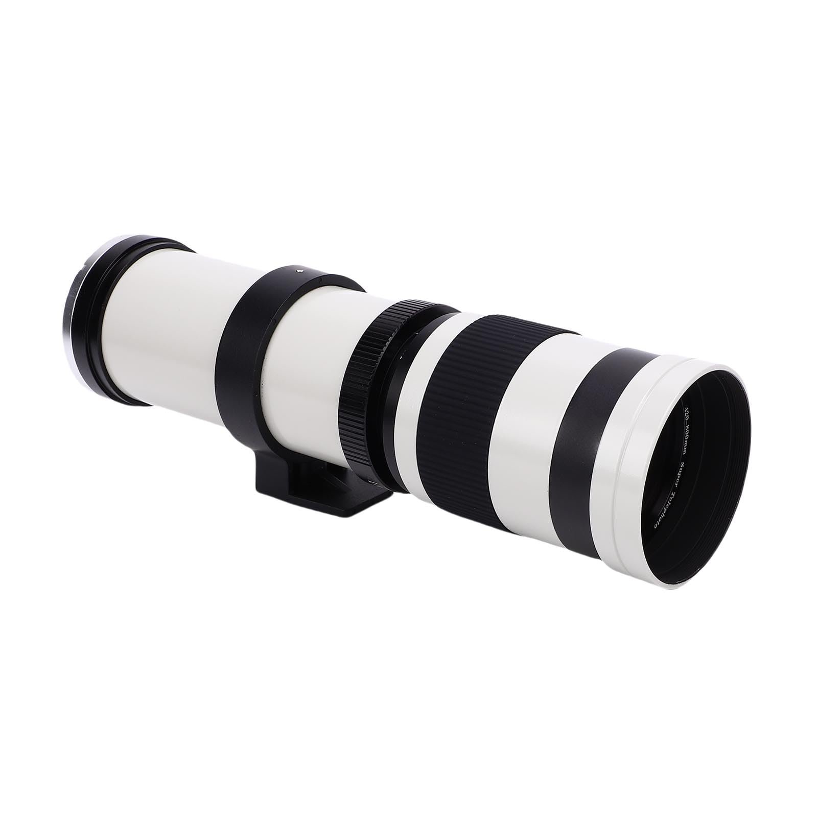 Teobiektyw Obiektyw 420-800 Mm F/8.3 Instrukcja dla EF/EF-S MOONT DSLR Camera Obiektyw, Aluminium Stopowa Optyczna (WHITE)
