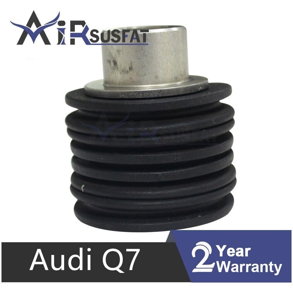 Paire de kits de montage en caoutchouc pour compresseur de suspension d'air pour Audi Q7 4L/1,8 kg 2006-2015