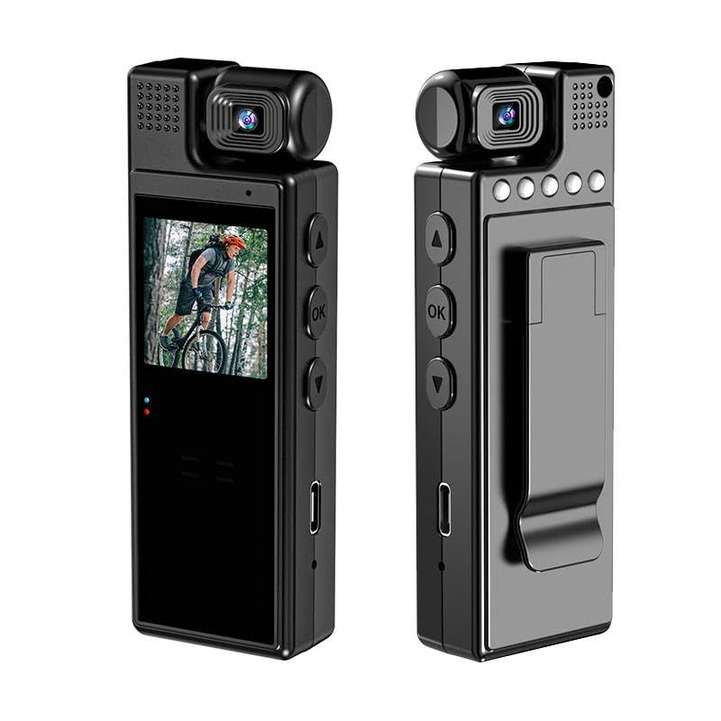 FREDI HD PLUS WiFi Body Camera 1080P Full HD Wearable Camera with Audio, Viidure App Live View, Portable Video Recorder, Clip On Recording, Loop Recording, Up to 128GB Support, Rechargeable Body Cam-picture-30