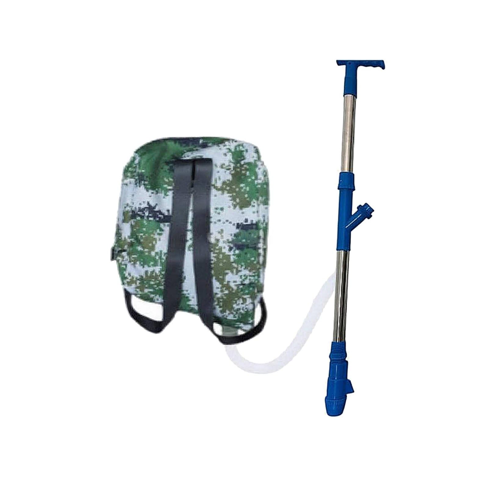 Multi-Functional Backpack Fertilizer Applicator Quantitative Application Manual Point Fertilizer Tool Anti-Clog for Farmers, Gardeners, Farm, Garden, Orchard, Blue, Ss Pipe | Home & Garden-image-30