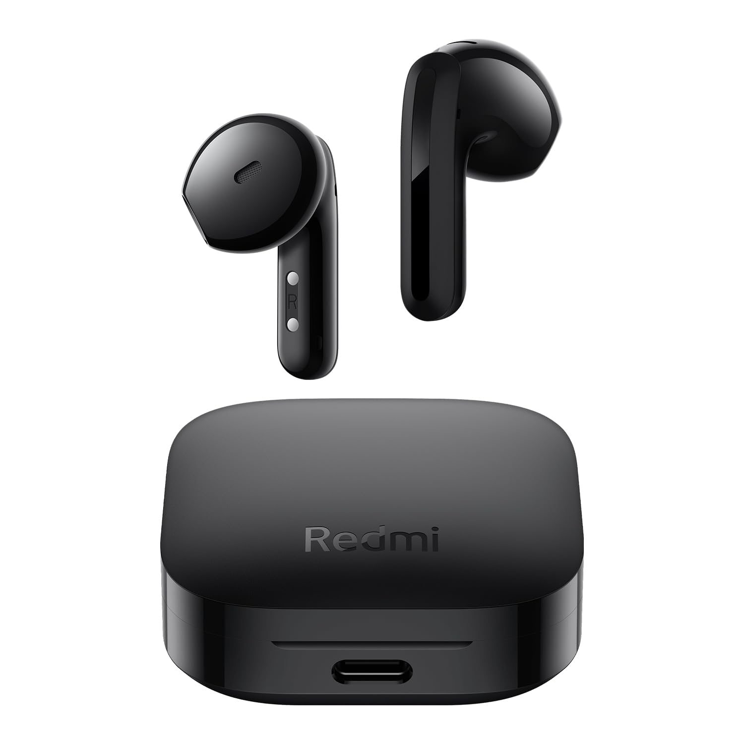 XIAOMI Redmi Buds 6 Active Wireless Earbuds, Workout Earbuds, 14.2mm Dynamic Driver, Clear Call with Dual Mic, Bluetooth 5.4, 30-Hour Battery Life, Lightweight Design – Black
