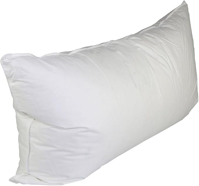 White Duck Down & Feather Pillow Pillows with SoftMedium
