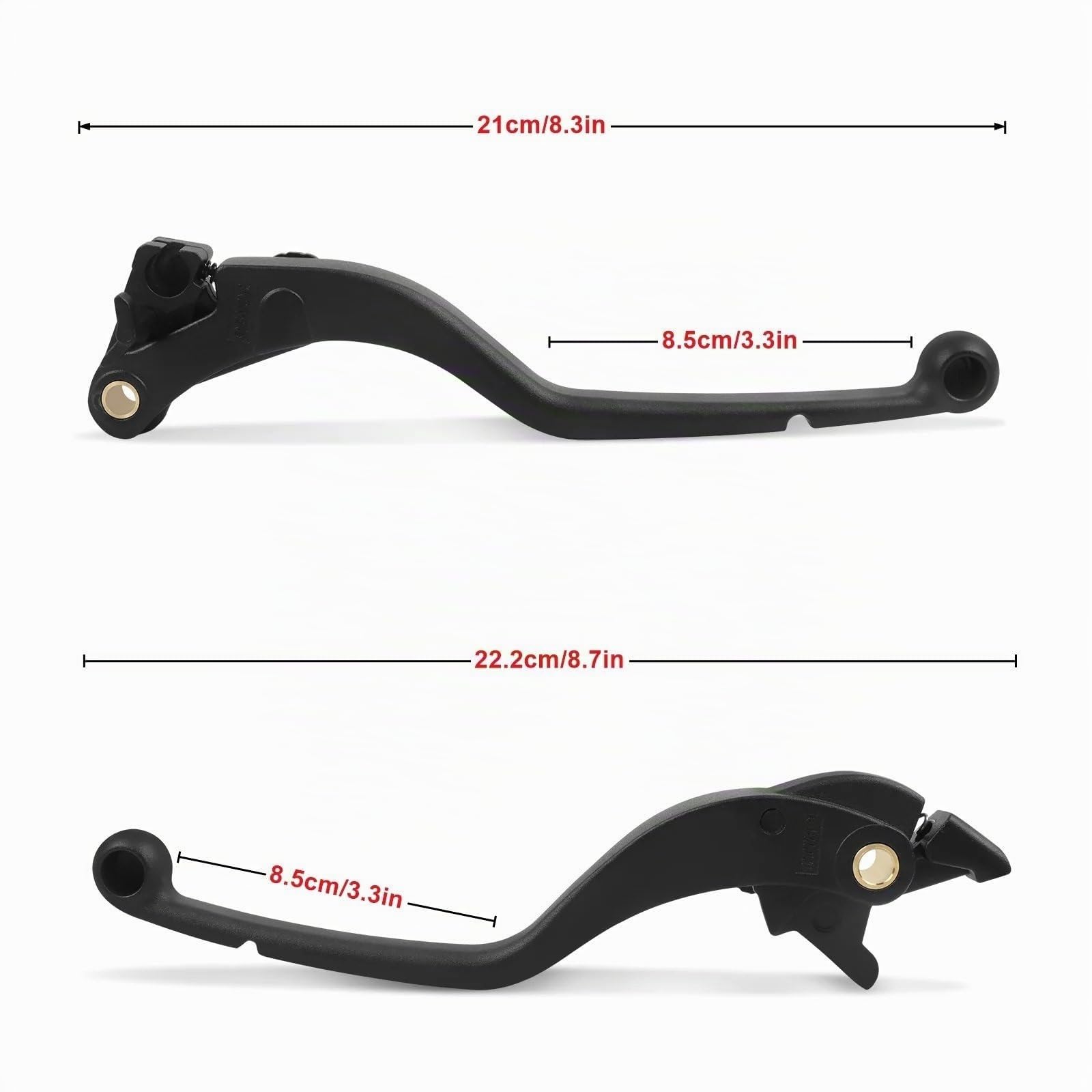 Levier Frein Poignées Pour BMW Pour F850GS Pour F750GS Pour F900 R XR 2018-2023 2024 Pour F 750GS 850GS Pour F800GS Pour F900 R/XR Leviers Frein D'embrayage Réglables Moto Frein Levier D'embrayage(A S