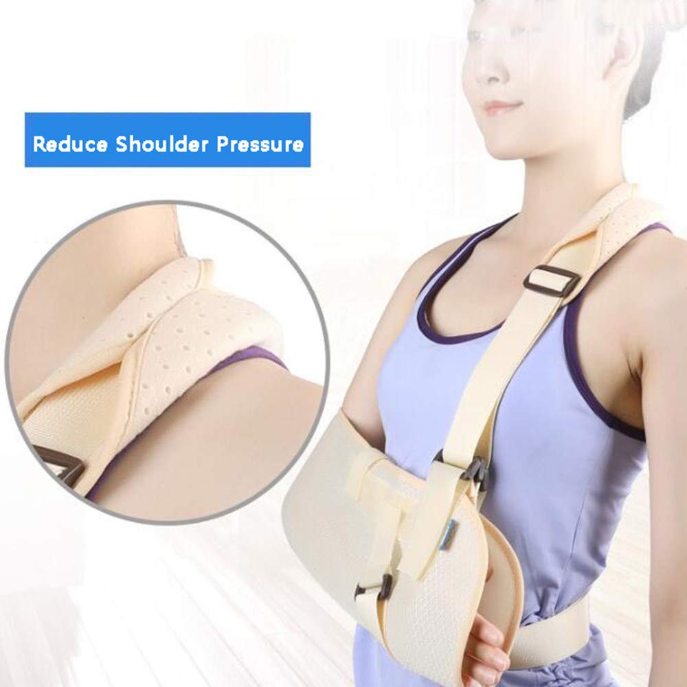 Cabestrillo para el Brazo, Soporte para el Hombro, Soporte para la Espalda Correa para el Hombro Ajustable: Alivia el Dolor en el Hombro, el cinturón asegura el Brazo al Cuerpo,XS