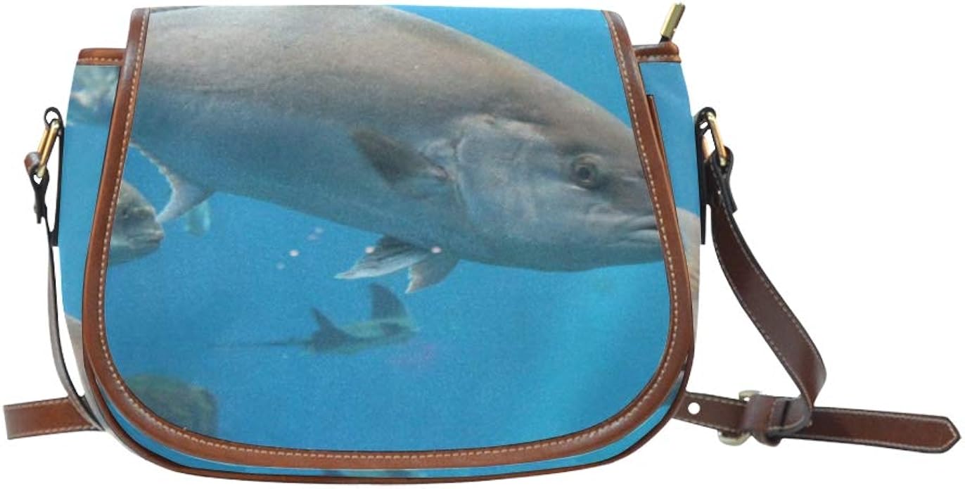 Deepsea Fish Tuna Classic Fashion Bags Flap With Snap Printed Universal Shoulder Bag