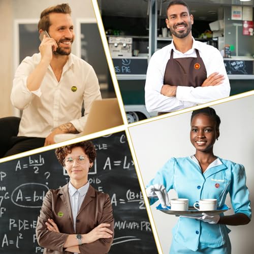 48-Pcs-Employee-Appreciation-Lapel-Pin-34-Inch-6-Style-Employee-Enamel-Pins-Employee-of-The-Month-Pin-Recognition-Encouragement-Pins-Team-Award