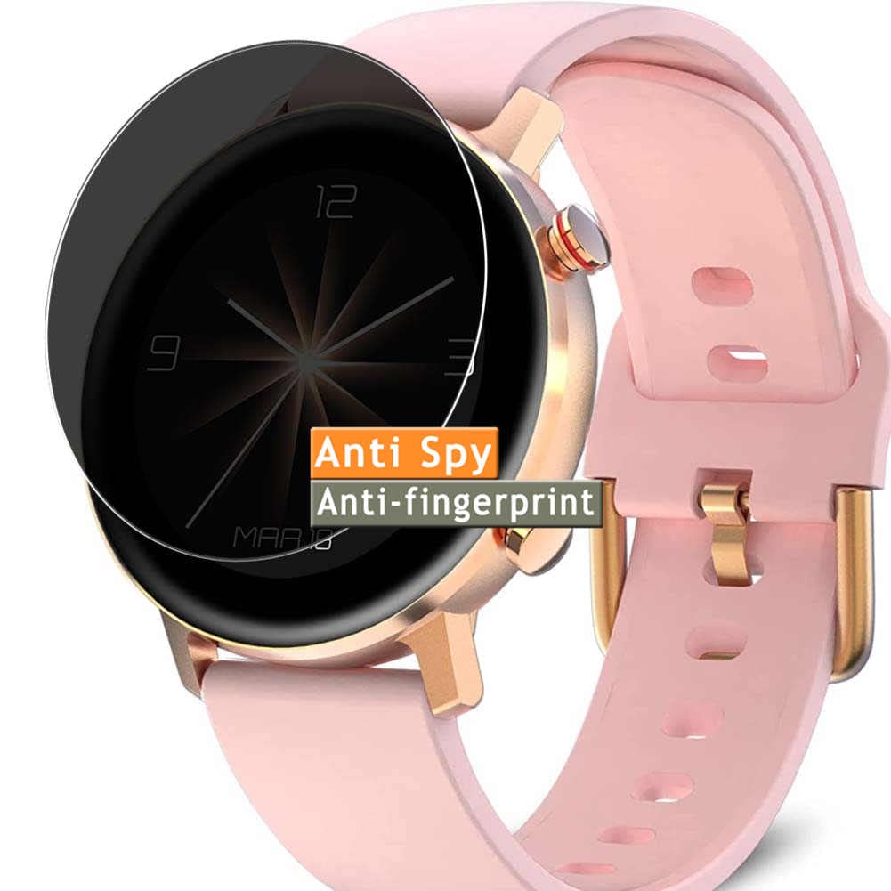 Vaxson Privacy Screen Protector, compatible with BRIBEJAT W99 smart watch smartwatch, Anti Spy Guard Film Protectors Sticker [NOT Tempered Glass] New