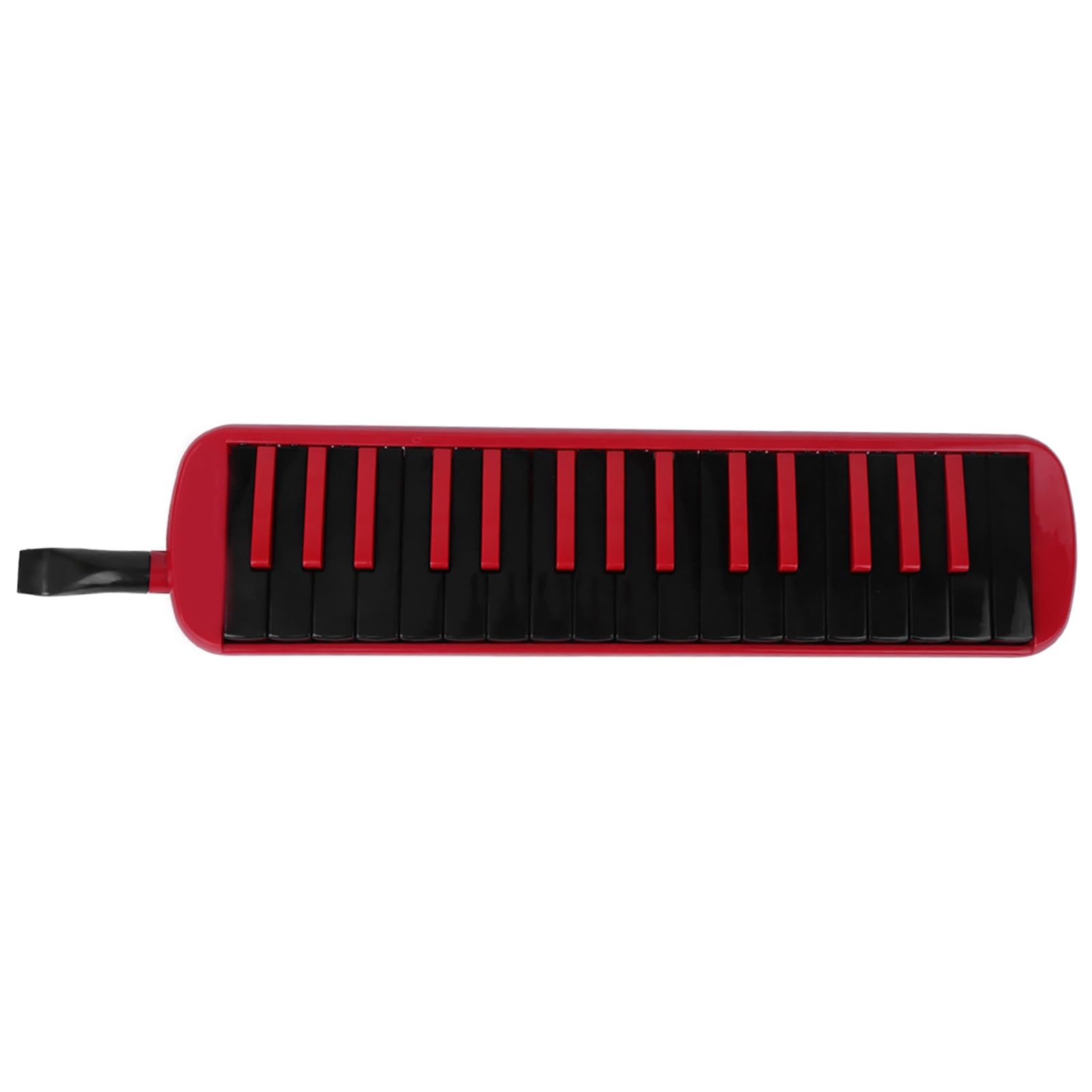 Melodica 32 tasti blu strumento musicale a fiato adatto alla pratica (Rossa)