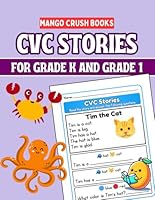 CVC Stories for Grade K and Grade 1 (CVC Words Stories Workbooks) B0F3JJF9TS Book Cover