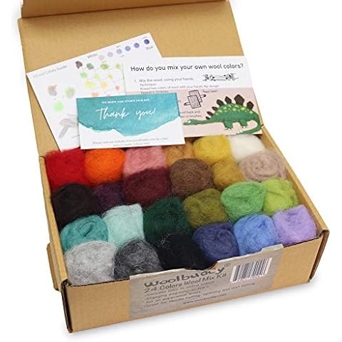 Woolbuddy Needle Felting Wool Kit Cover