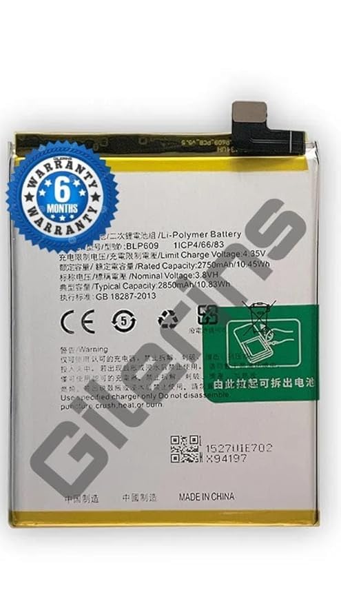 Image of Original BLP609 Battery for Oppo R9 / R9 Plus /F1 / R9Mt / R9m / X9079 / X9009 / Battery with 6 Month Warranty** (BB7)