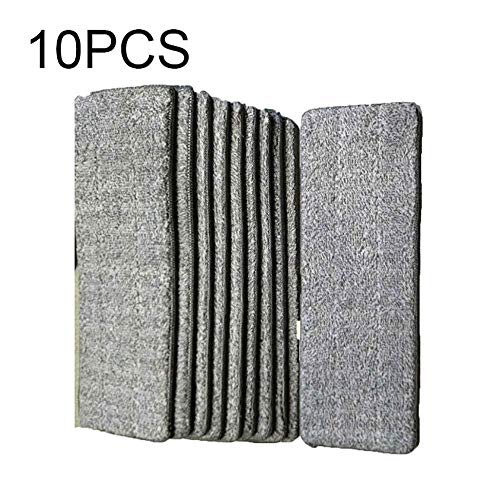 Komplettes Mopp-Ersatz-Doppelpack zum Waschen und Trocknen von Wischmopps Kompatibel mit Wischmopps (Size : 10pcs)