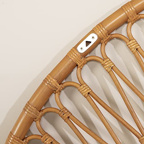 South Shore Balka Rattan Wall-Mounted Headboard, Queen #TOP5