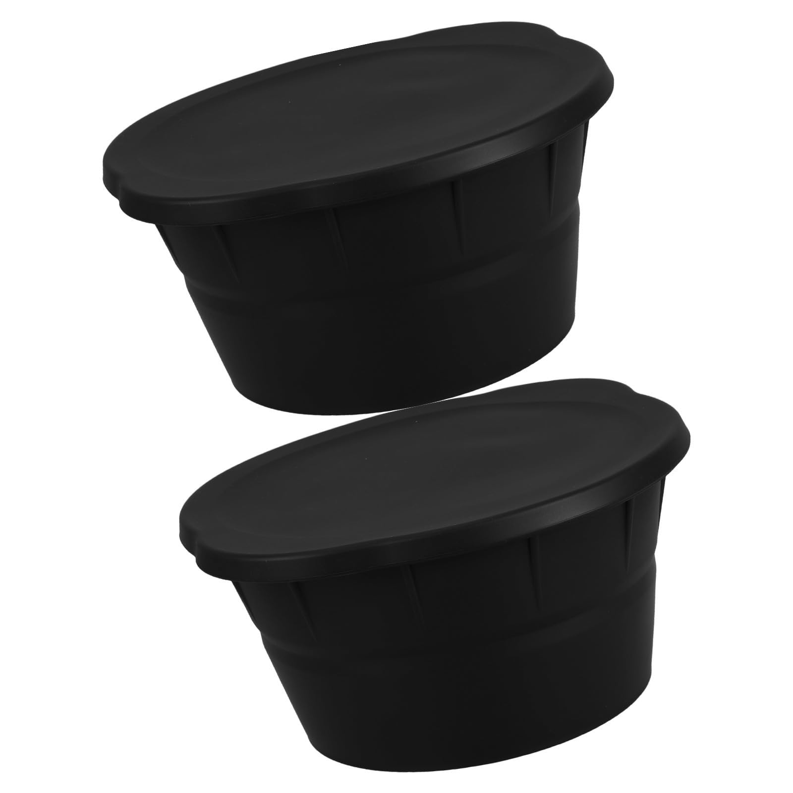 PRETYZOOM 2 Piezas Molde de Silicona para Hielo Redondo Capacidad de 3.6l y Diseño Plegable, Antiadherente y Compacto para Uso al Aire Libre y Viajes