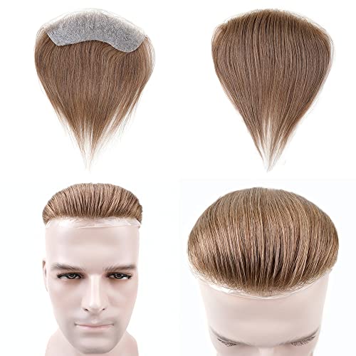 Foto von Lordhair Toupet Herren - Europäisches Echthaar Toupet, V-LOOP Skin Toupet für Männer, Toupet Echthaar Männer