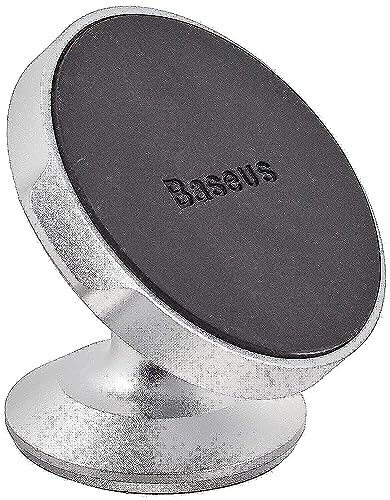 Suporte Magnético Adesivo 360º Small Ears, Baseus, SUER-B0S, Prata