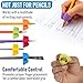 The Pencil Grip The Classics TPG-21106 Writing CLAW for Pencils and Utensils, Small Size, 6 Count Assorted Colors, Assorted: Blue/Green/Orange/Pink/Purple/Red/Yellow