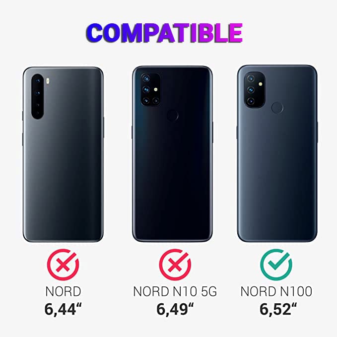 Image of LIRAMARK Liquid Silicone Soft Back Cover Case for OnePlus Nord N100 5G / 1+Nord N100 (Purple)