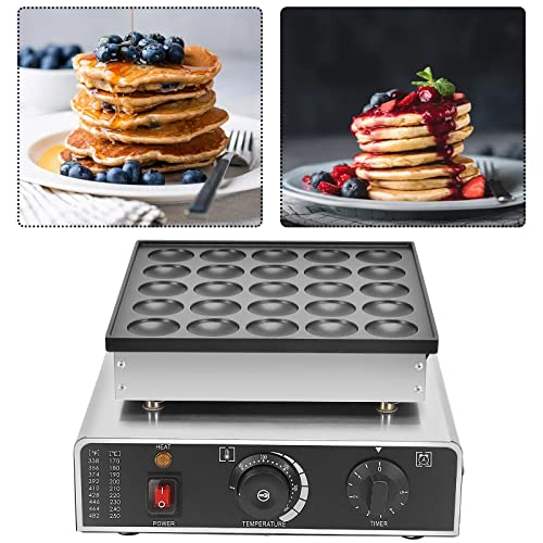 TIRGAT Dutch Pancake Maker, Nonstick Mini Pancakes Maker Machine
