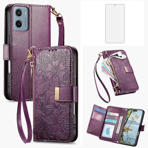 Housse fermeture éclair Moto G05 protection écran antichoc Asuwish