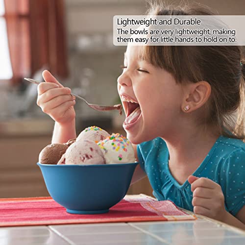 [Set Of 6] 27 Oz Unbreakable Cereal Bowls Reusable Wheat Straw Fiber Bowl Sets - Dishwasher & Microwave Safe Bowl Bpa Free - For Cereal, Fruit, Rice And Snack Ect. #TOP3