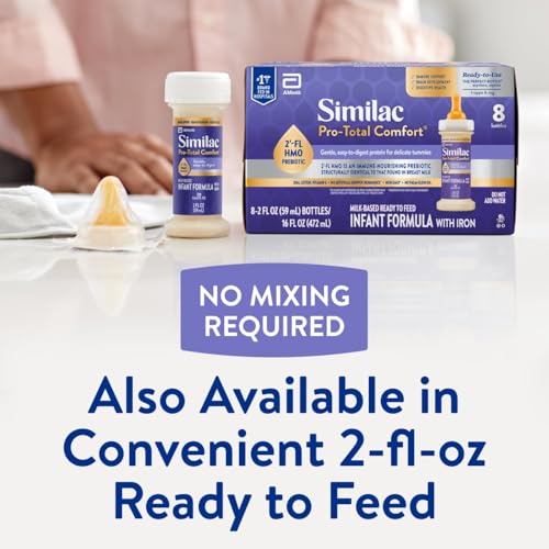 Image of Similac Pro-Total Comfort Infant Formula With Iron, Gentle, Easy-to-Digest Formula, Has 2'-FL HMO for Immune Support, Non-GMO, Baby Formula Powder, 29.8-oz Value Can, Pack of 6