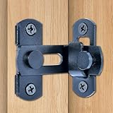 90 Degree Right Angle Door Latch Buckle Bending Latch Door and Window Bolt Sliding Lock Lever