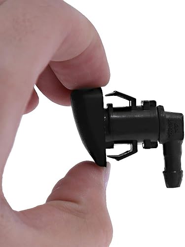 Miniatura 5 de 2 boquillas de limpiaparabrisas compatibles con Chevrolet Traverse, GMC Acadia, Saturn Outlook 25823360