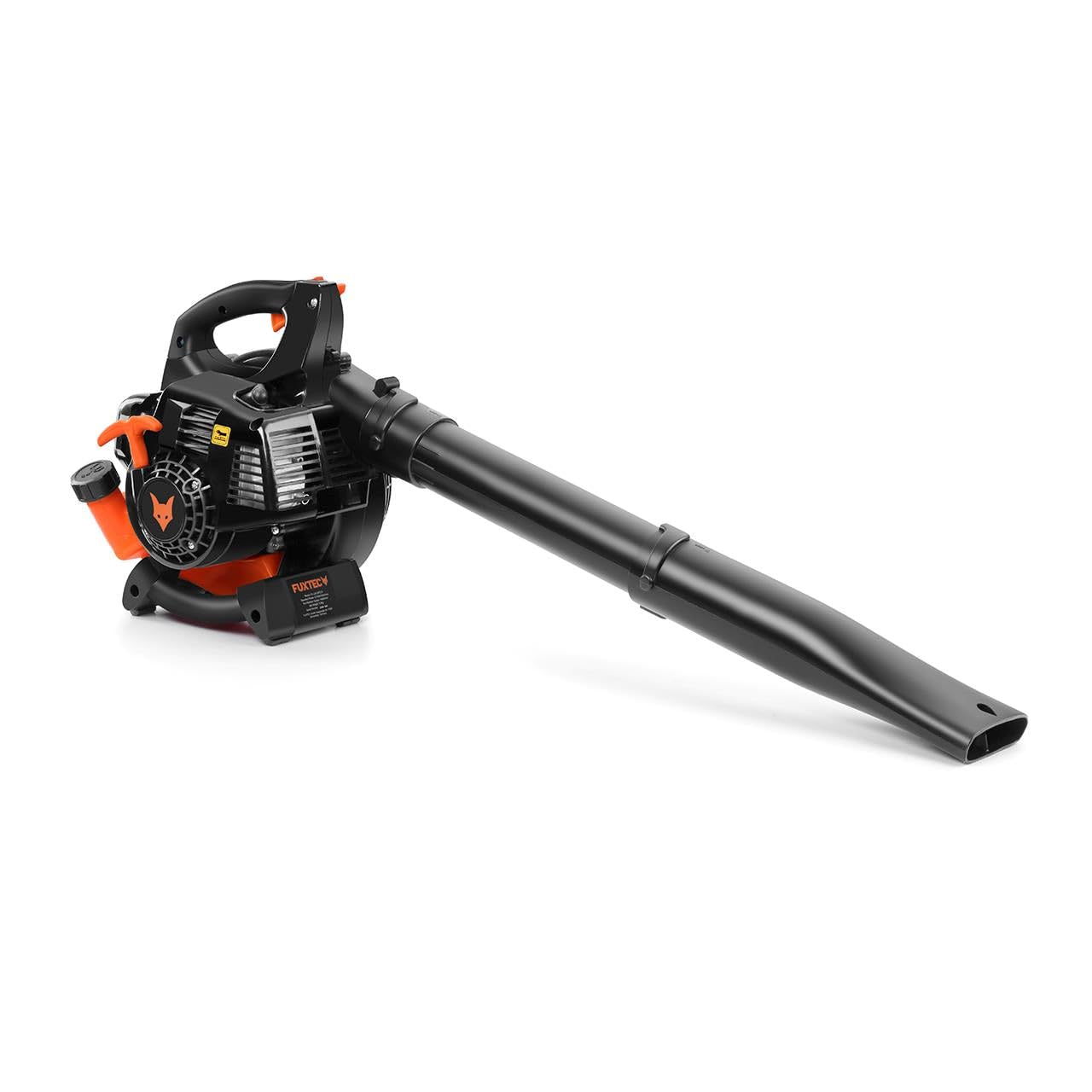 FUXTEC - Soplador de Hojas a Gasolina FX-LB126ECO Cilindrada 26 cm³ Velocidad del Aire 60 m/s Peso 4,5 kg Diferentes boquillas para Diferentes Superficies