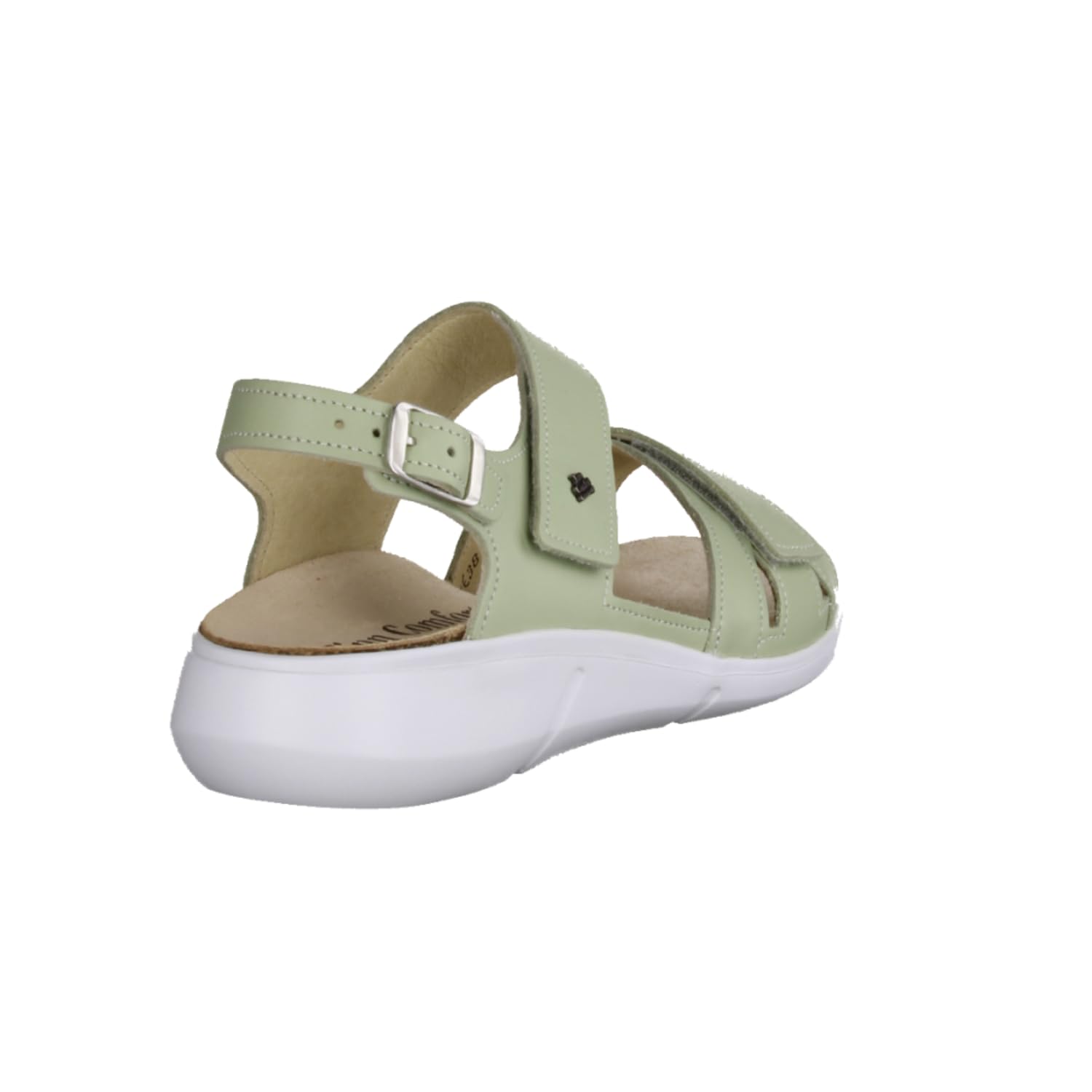 Finn Comfort Nadi Mint (Hellgrün) - Sandale mit loser Einlage - Marken, Grün, leder (feel)
