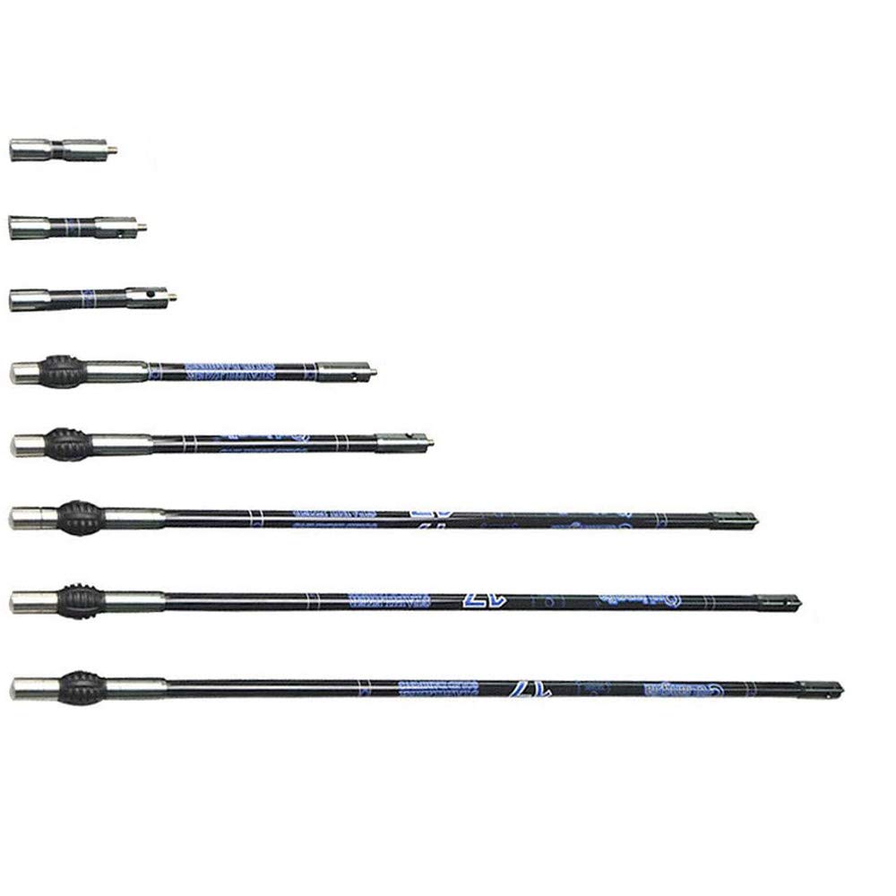 Archery Carbon Stabilizer Rod - 4", 5", 6" Short Extender Bar For Compound & Recurve Bows