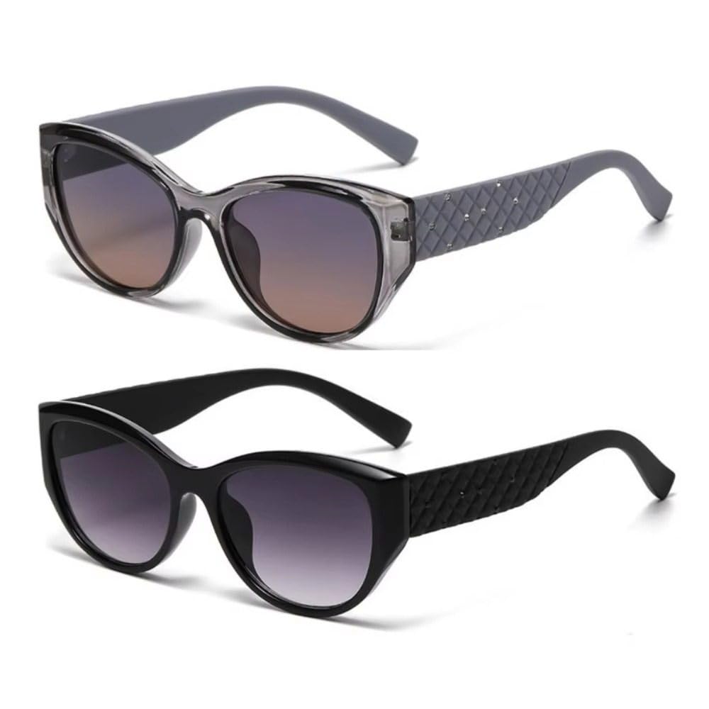 Styl Trendy Moda Unikatowe Retro Kocie Oczy Damskie Okulary Przeciwsłoneczne