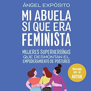 Diseño de la portada del título Mi abuela s&iacute; que era feminista