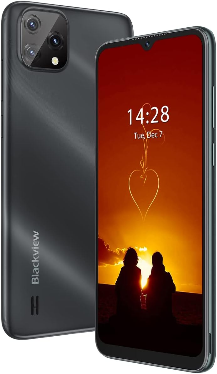 Smartphone Unlocked Blackview A55, Android 11 Dual SIM Free Mobile
