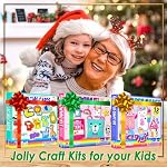 KRAFUN Unicorn & Bunny Paper Craft Kit for Kids Age 3+ | 16 projects | My First DIY paper craft projects. Unicorn & bunny themes. Organised supplies box & instructions for toddlers