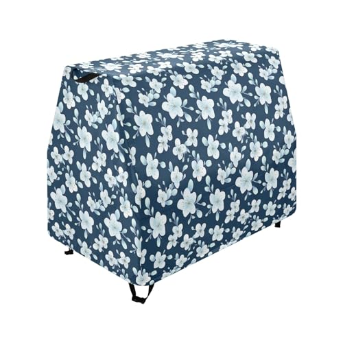 Housse de table à eau pour enfants, motif fleurs de poirier, nappe d'extérieur pour douche à effet pluie, éclaboussures, bassin