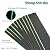 COSIMIXO 30" X 6"(10-Pack) Anti Slip Traction Treads with Glow in The Dark Stripe,Best Grip Tape Non Skid, Outdoor Anti-Skid Tape, High Traction Friction Abrasive Adhesive for Stairs Step