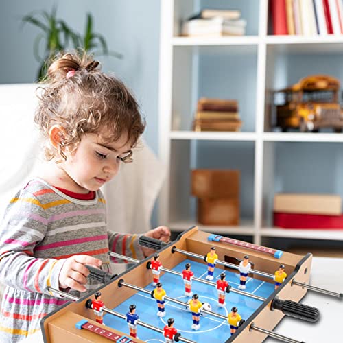 Lecerrot Tischfußballspiel,Kickertisch Multi-Spiel - 2-in-1-Multi-Spieltisch für Erwachsene und Jugendliche, Kombinationsset für Zuhause, Lounge, Aufenthaltsraum, Spielzimmer – Bild 4