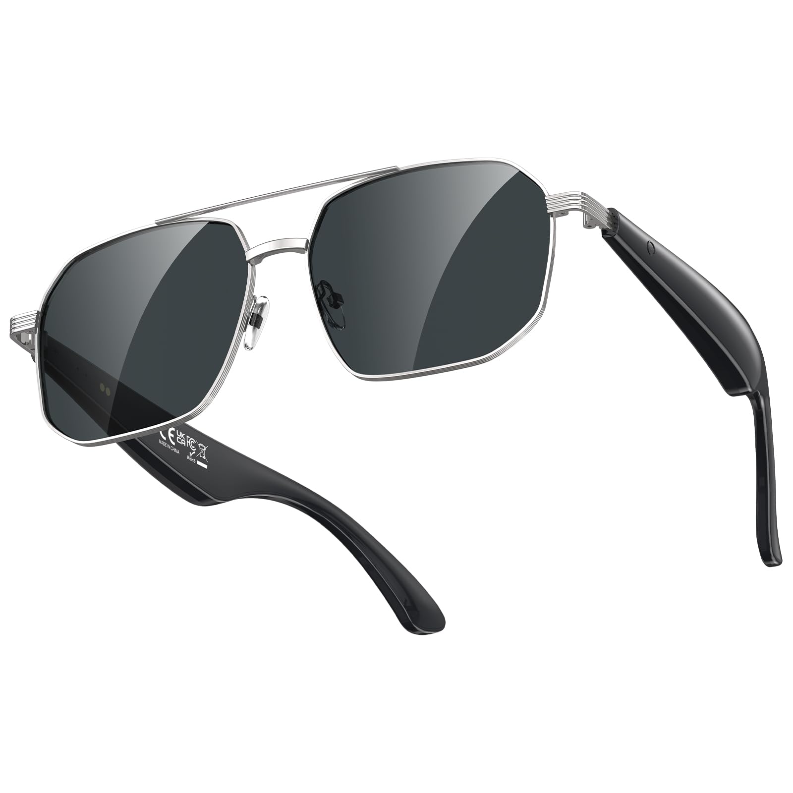 Smart AI Glasses with 100 Language Translation Bluetooth 5 4 Glasses with Chat GPT Blue Light Filtering Lenses