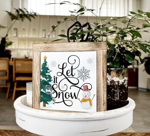 Winter-Wood-Sign-Wooden-Box-Signs-for-Home-Decor-Snowman-Sign-Tabletop-Decor-Romantic-Winter-Decor-Snow-Quotes-Decor-for-Home-Holiday-Living-Room-Christmas-Decor-Sign-Let-It-Snow Winter Wood Sign Wooden Box Signs for Home Decor Snowman Sign Tabletop Decor Romantic Winter Decor Snow Quotes Decor for Home Holiday Living Room Christmas Decor Sign Let It Snow