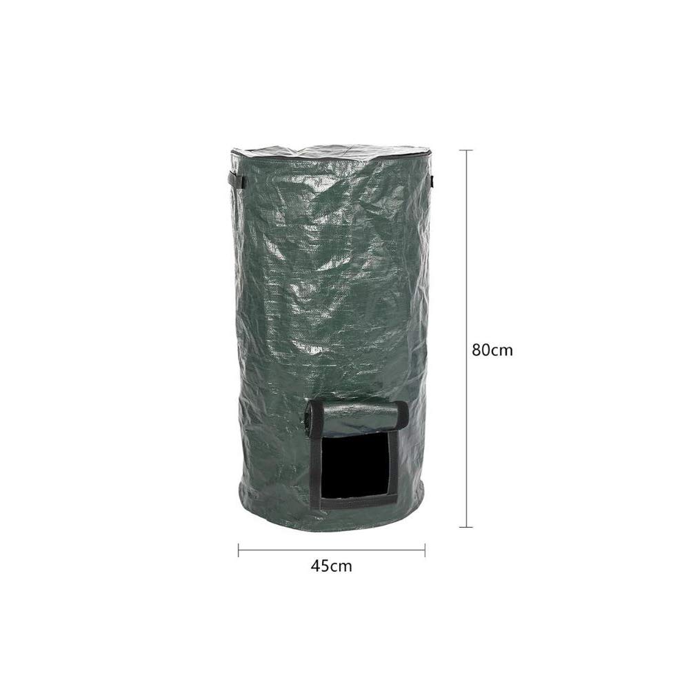 Buy Environmental Compost Bag, Homemade Organic Ferment PE Compost Bag, Planter Kitchen Waste