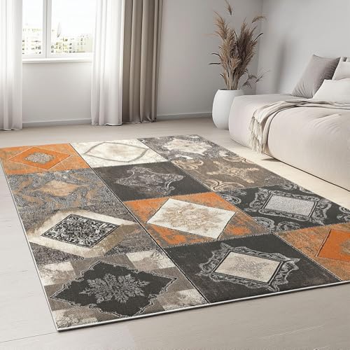 Tapete Boho Rectangular 118.9x88.3 cm Microfibra miniatura 3