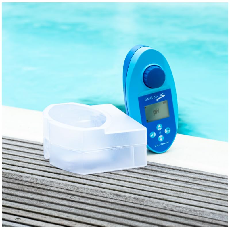 Lovibond Scuba 3S Testeur électronique intelligent pour piscine et jacuzzi Nouveau design et fonctionnalité 11 tests Résultats de mesure plus rapides, écran plus grand, transmission de données sans