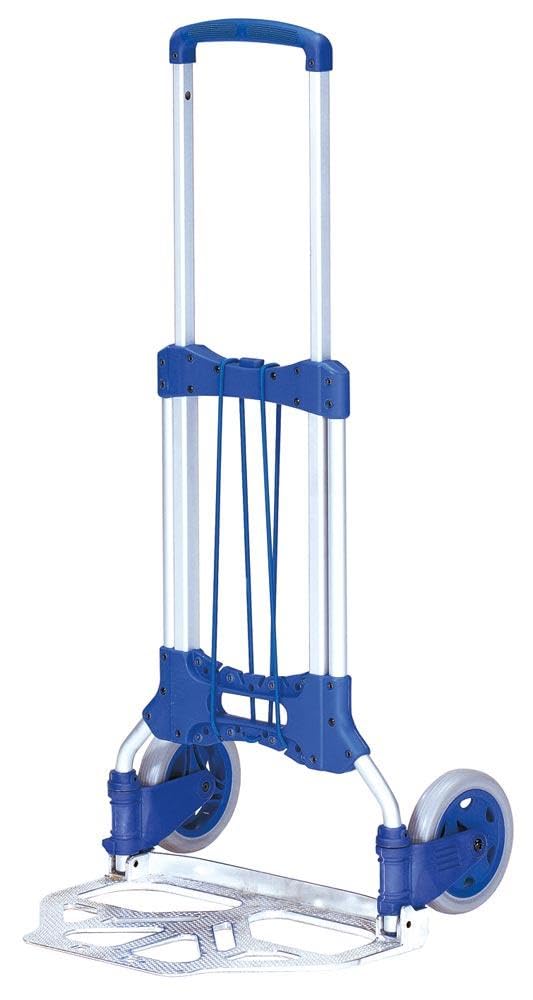Fetra 1732 - Carrello portapacchi, portata fino a 125 Kg, 1090 x 488 x 500 mm, peso 5,2 Kg, blu