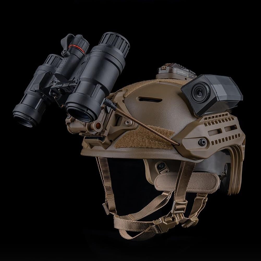 Regulowany Hełm Taktyczny Do Airsoftu – Lekka Skorupa ABS Z Systemem Szyn Gry W Paintball CS I Użytku Na Zewnątrz